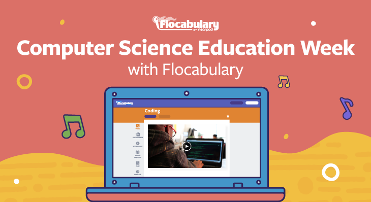 Computer Science Education Week with Flocabulary blog image