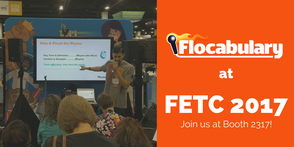 Flocabulary At FETC Conference 2017