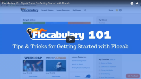 flocabulary 101 webinar, flocabulary training webinar