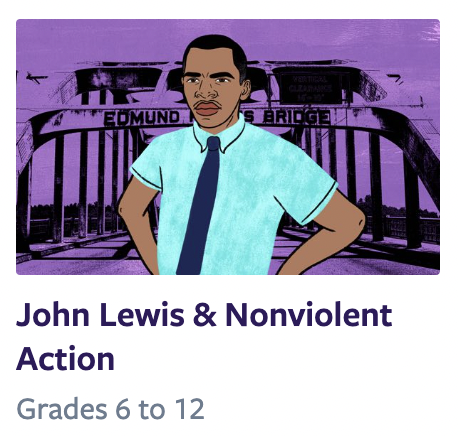 John Lewis lesson for Grades 6 to 12