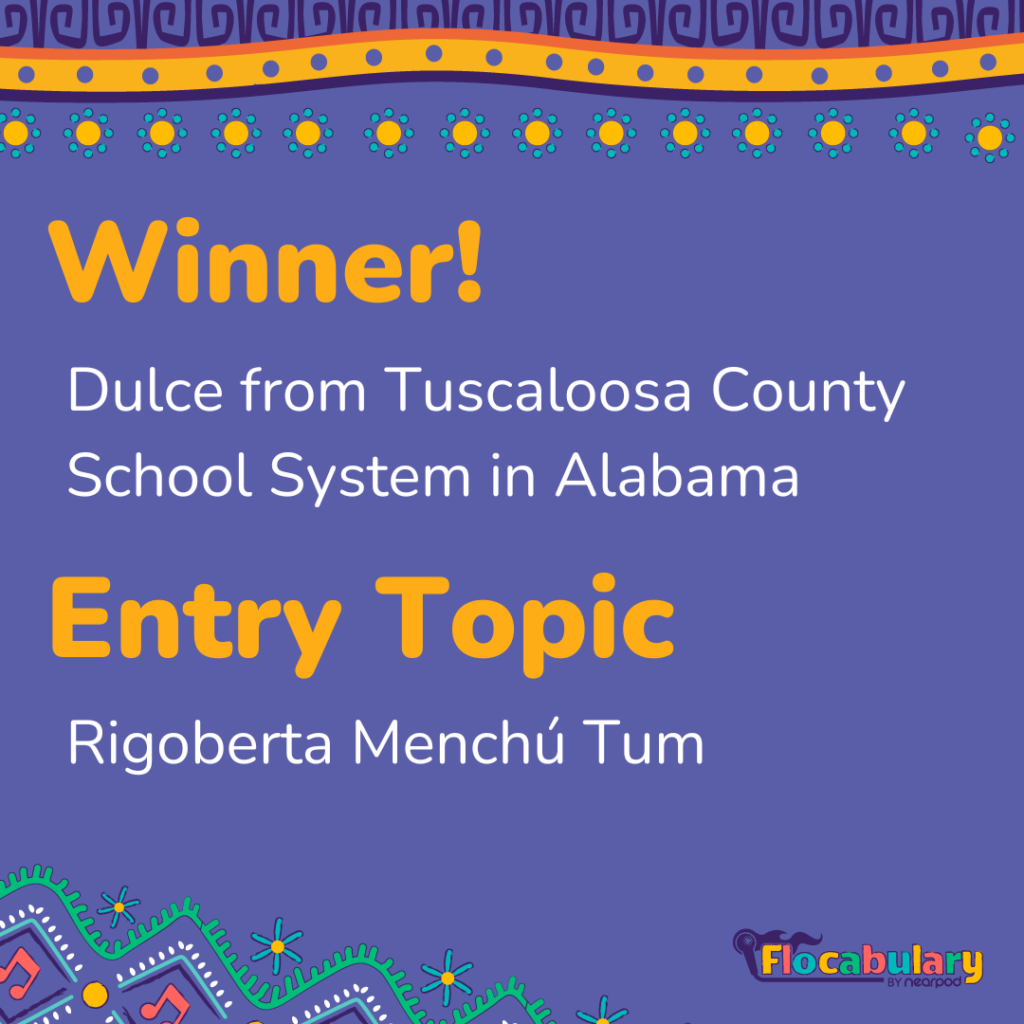 Flocabulary Hispanic Heritage Month Rap Contest Elementary Winner 2022 information