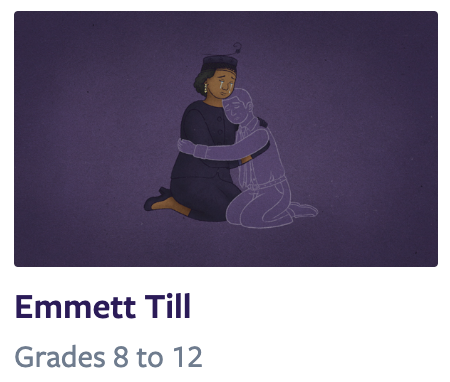 Emmett Till lesson for Grades 8 to 12