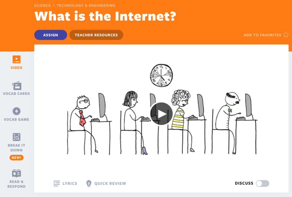 Teach what is digital citizenship with this video about the Internet