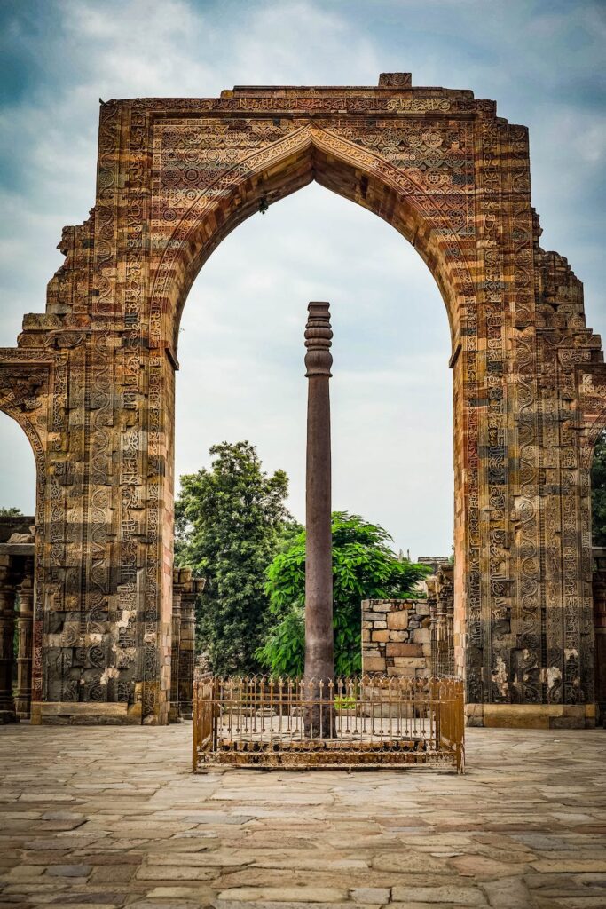 Column in Delhi, India