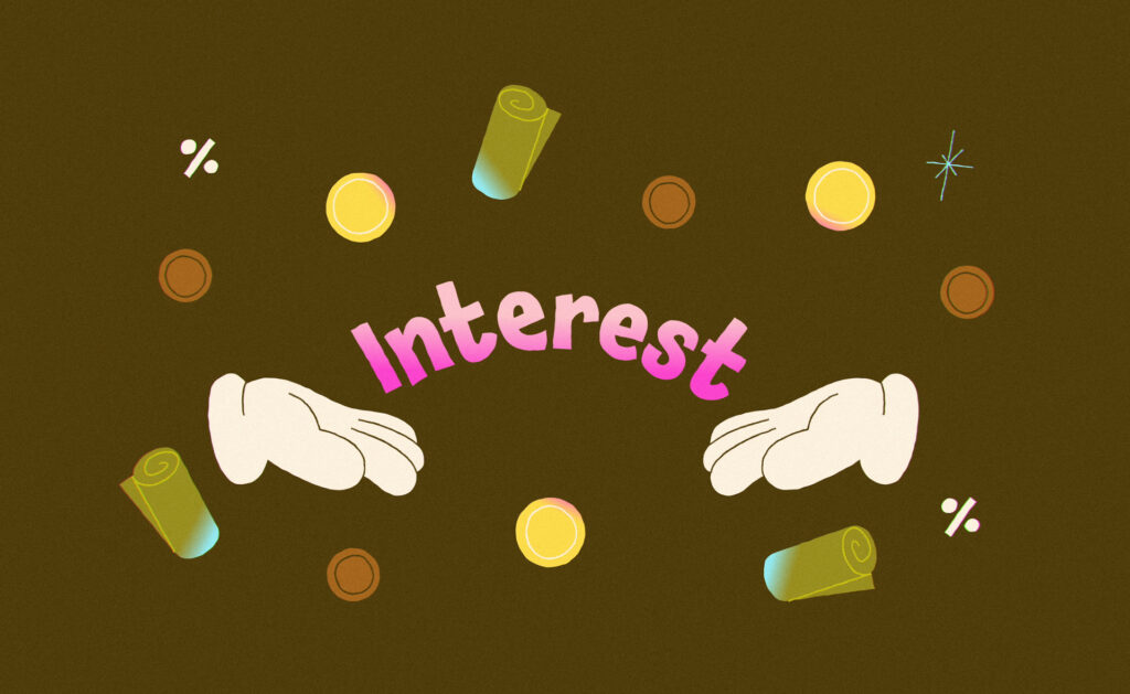 What is interest? lesson cover